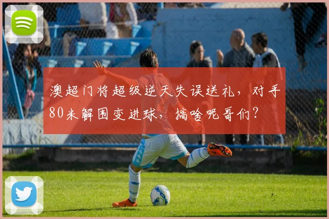 澳超门将超级逆天失误送礼，对手80米解围变进球，搞啥呢哥们？